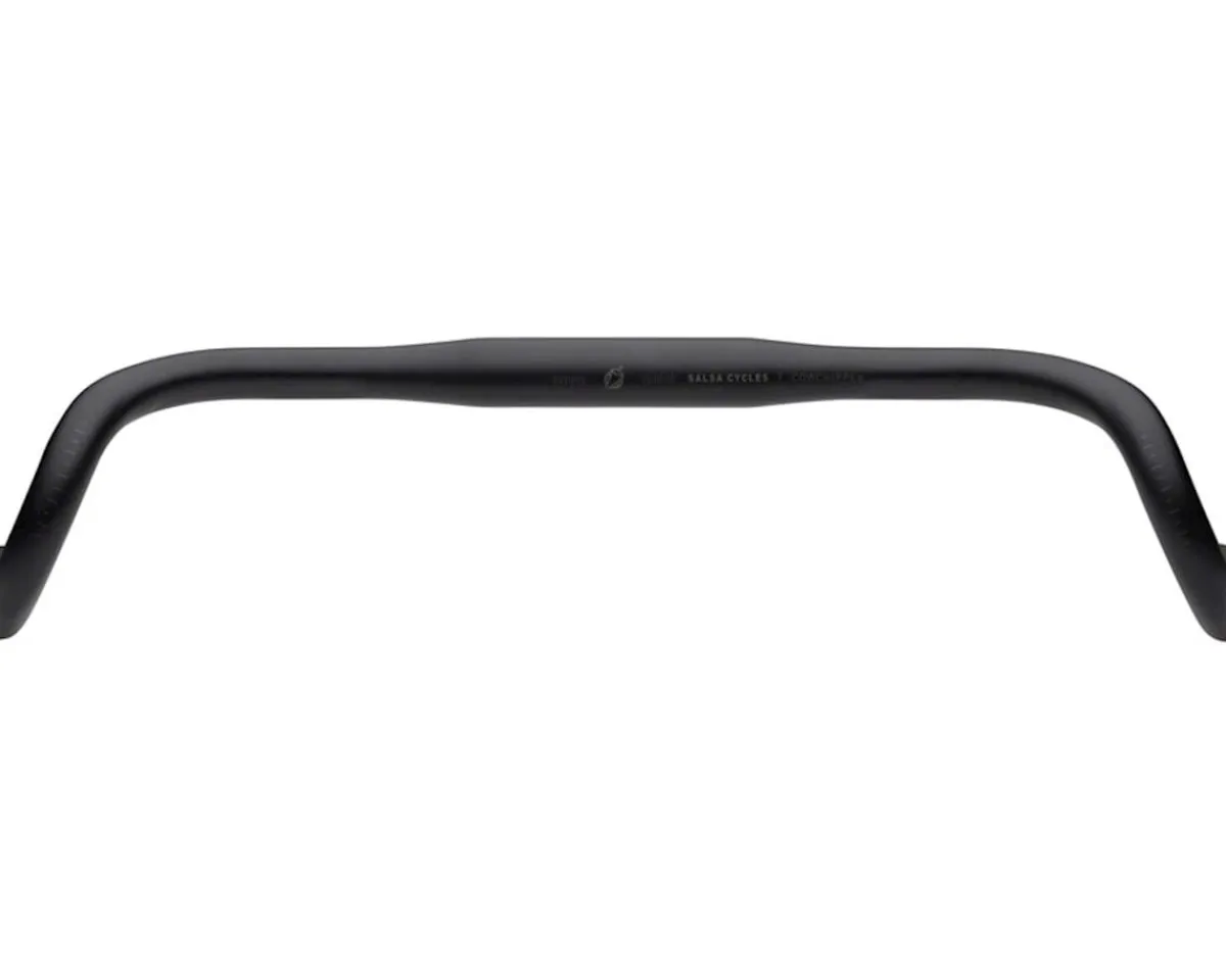 Salsa Handlebars|Cowchipper Drop Handlebar (Black) (31.8mm) (50cm) (24° Flare)