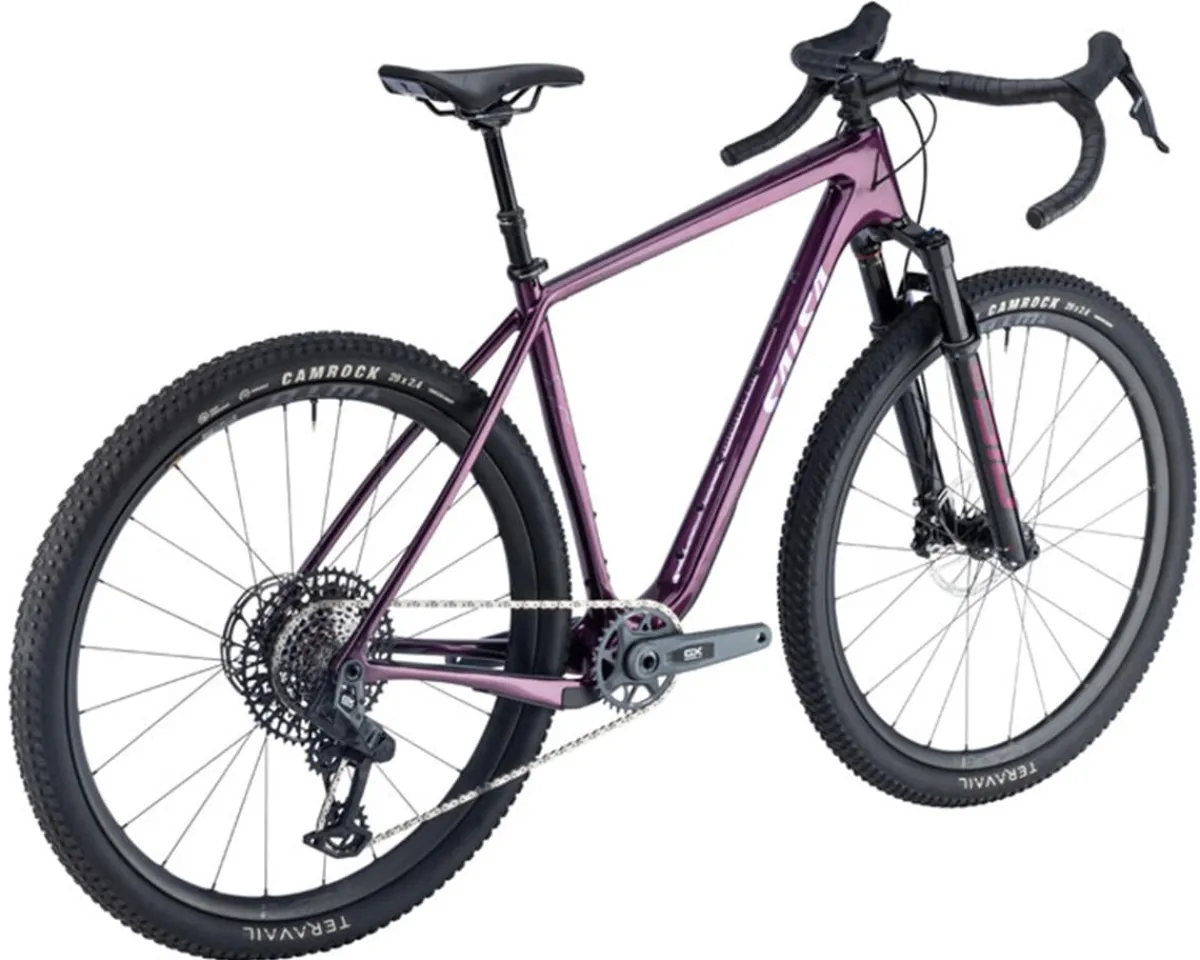 Salsa Gravel Bikes|Cutthroat C Rival GX AXS Transmission SUS (Deep Orchid) (56cm)