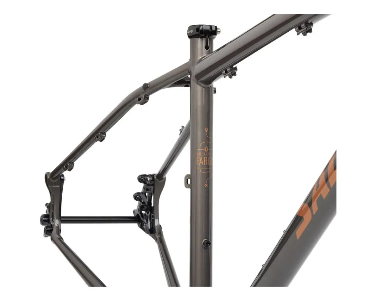 Salsa Frames|Mountain Bikes|Fargo Steel Frameset (Graphite) (XS)