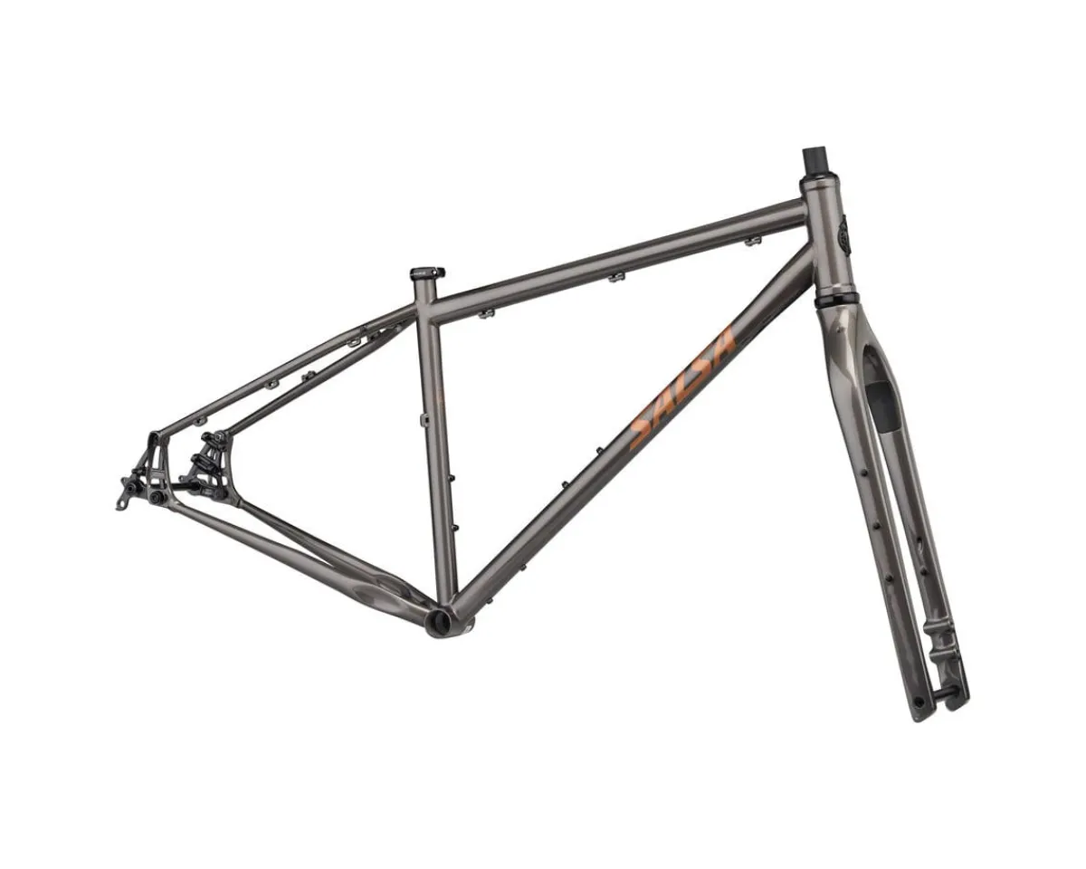 Salsa Frames|Mountain Bikes|Fargo Steel Frameset (Graphite) (XS)