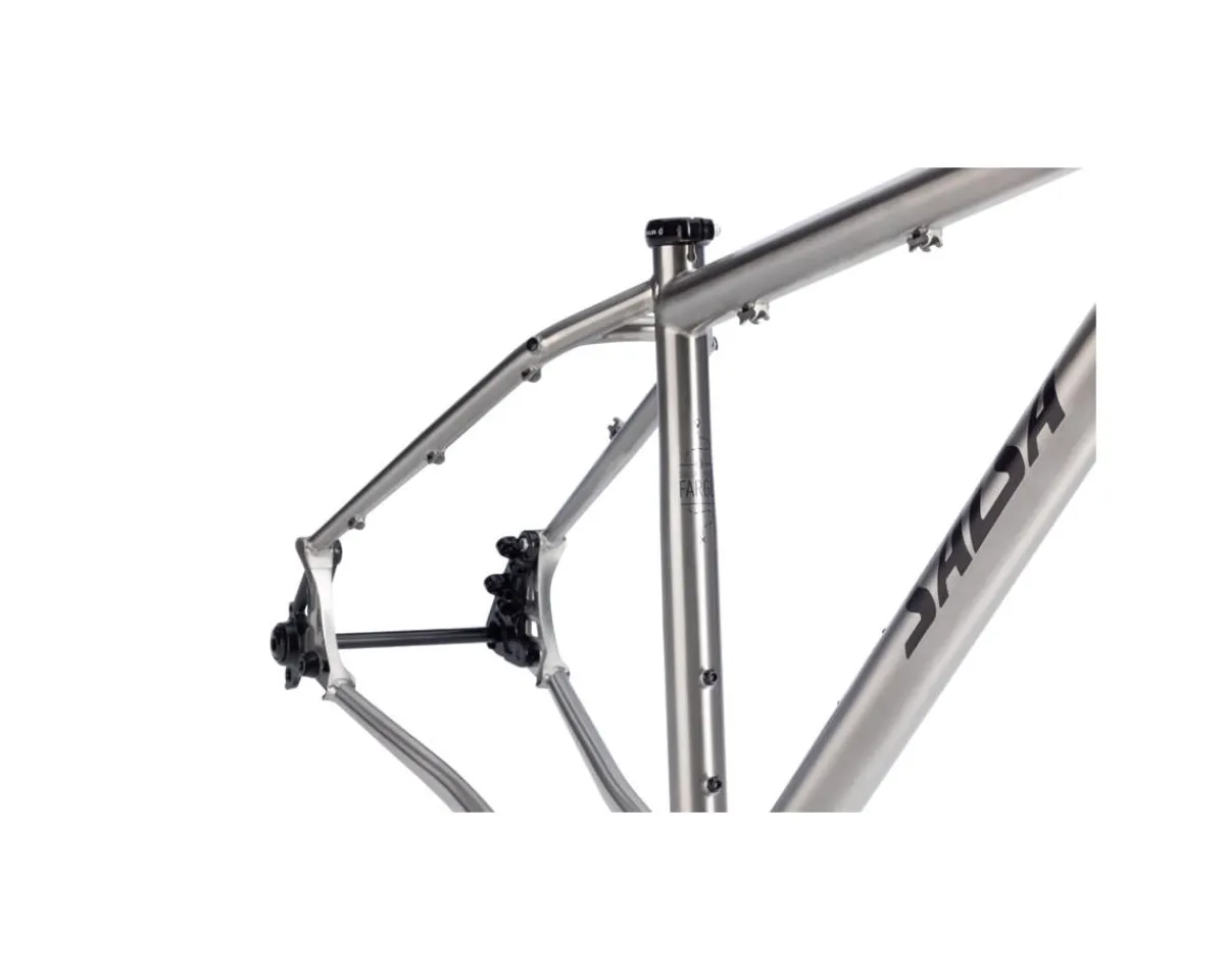 Salsa Frames|Mountain Bikes|Fargo Ti Frameset (Brushed Titanium) (M)
