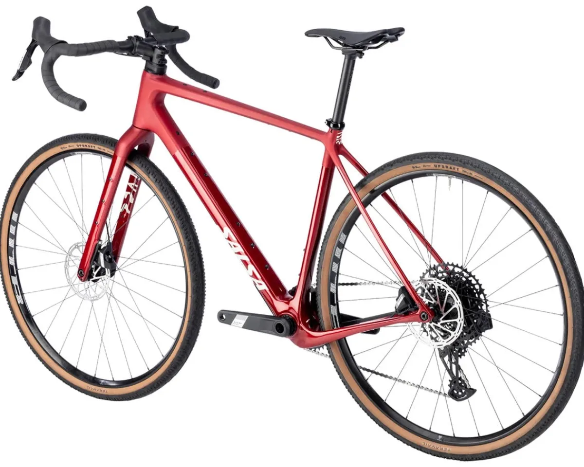 Salsa Gravel Bikes|Flyway C Apex Eagle AXS Gravel Bike (Canyon Red) (M/L)
