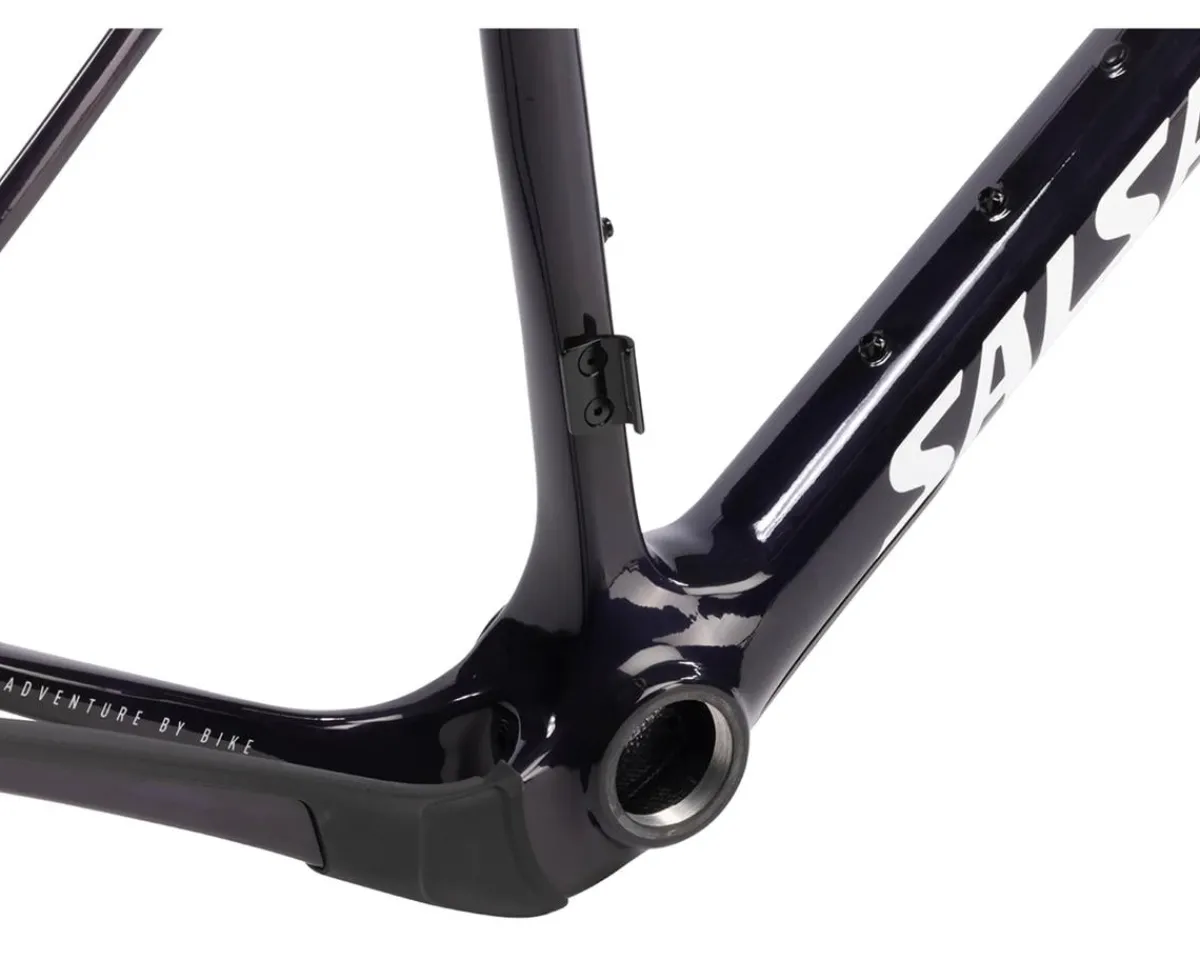 Salsa Frames|Gravel Bikes|Flyway C DLX Carbon Frameset (Midnight) (M/L)