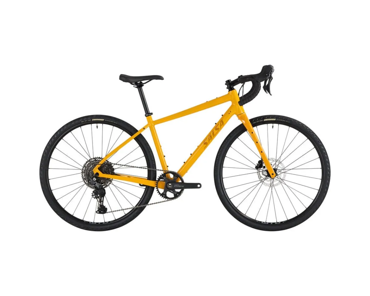 Salsa Gravel Bikes|Journeyer CUES 1 x 11 700c Gravel Bike (Mustard) (53cm)