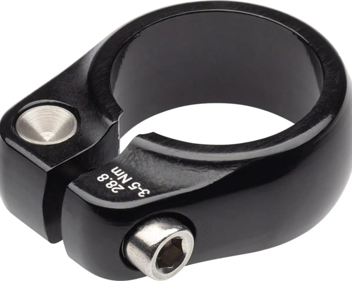 Salsa Seatposts & Clamps|Lip-Lock Seat Collar (Black) (28.8mm)