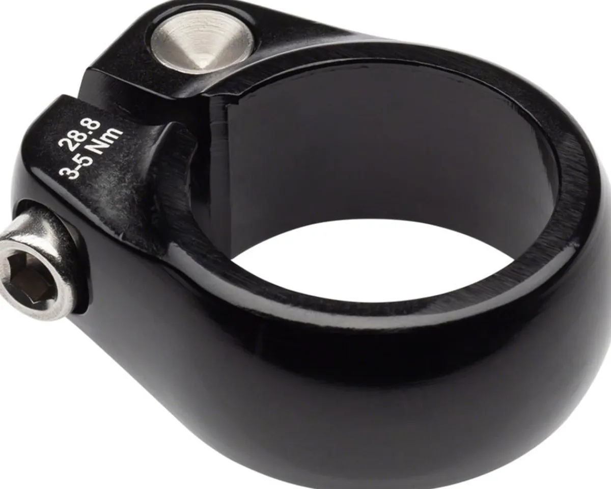 Salsa Seatposts & Clamps|Lip-Lock Seat Collar (Black) (28.8mm)