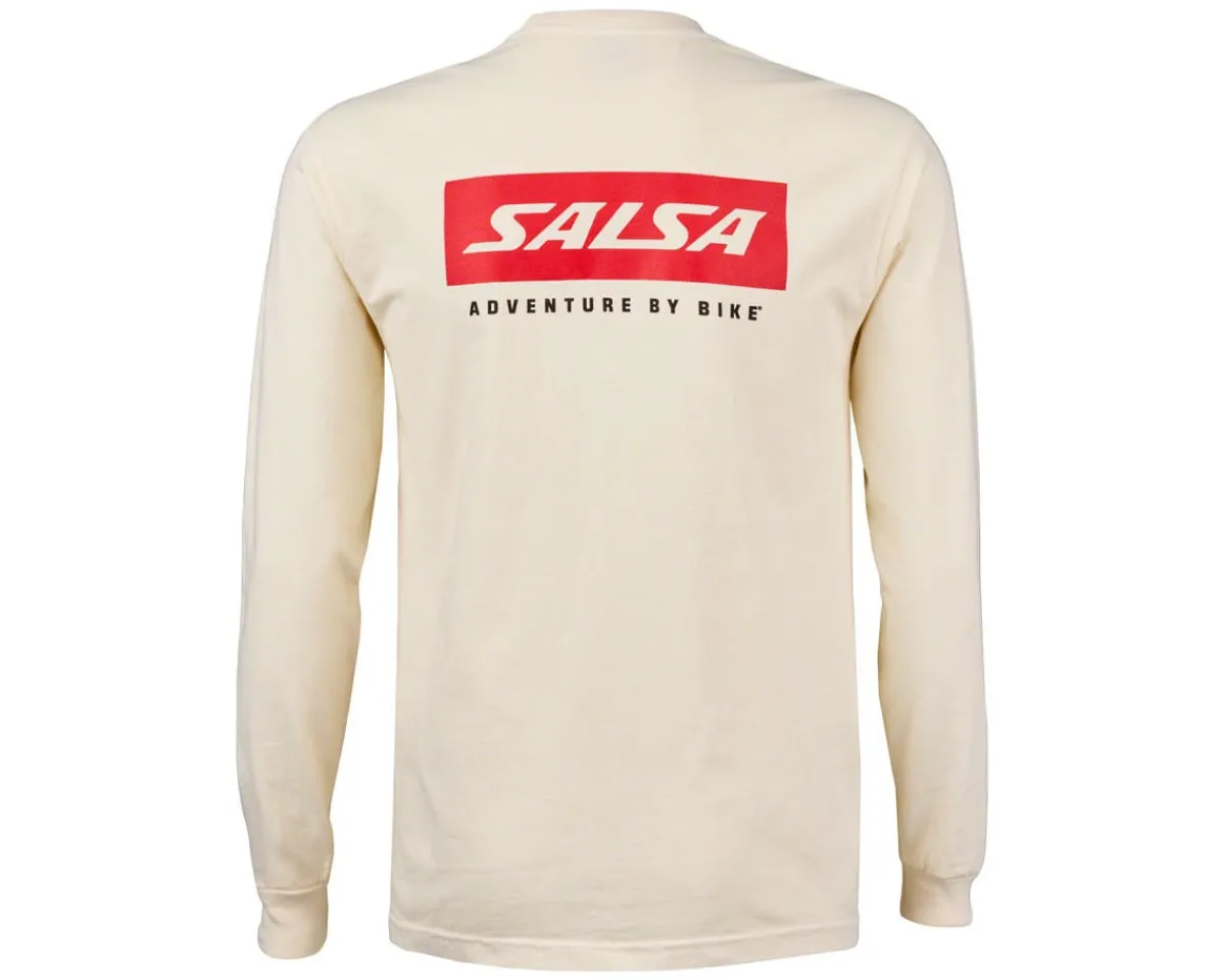 Salsa Casual Clothing|Logo Long Sleeve T-Shirt (Ivory) (2XL)