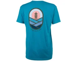 Salsa Casual Clothing|Lone Pine Men's T-Shirt (Teal) (Small)