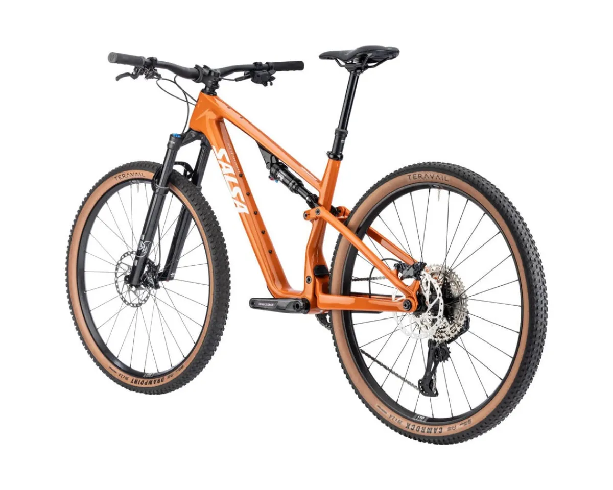 Salsa Mountain Bikes|Spearfish C Deore Di2 Mountain Bike (Amber) (L)
