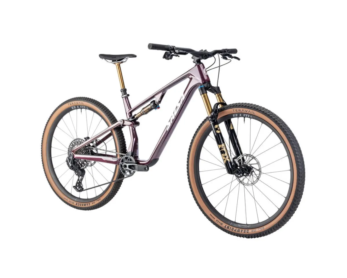 Salsa Mountain Bikes|Spearfish C DLX X0 AXS Transmission Mountain Bike (Deep Orchid Carbon) (XL)