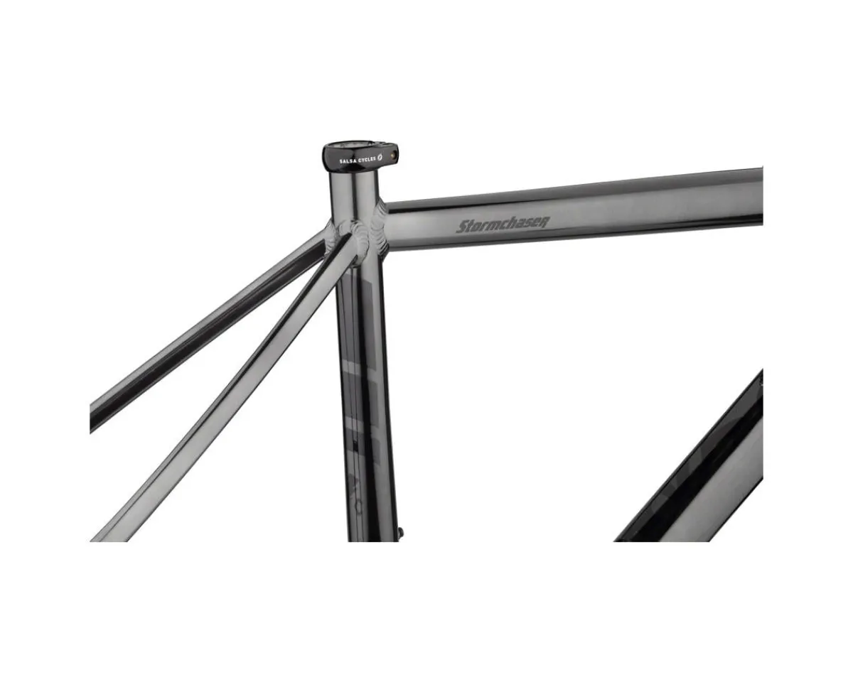 Salsa Frames|Gravel Bikes|Stormchaser Gravel Frameset (Black) (59cm)