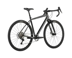 Salsa Gravel Bikes|Stormchaser GRX 810 1x SUS Gravel Bike (Black) (54.5cm)