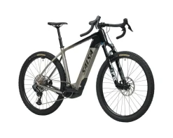 Salsa Gravel Bikes|E-Bikes|Tributary C Rival GX AXS SUS (Charcoal/Black) (M)