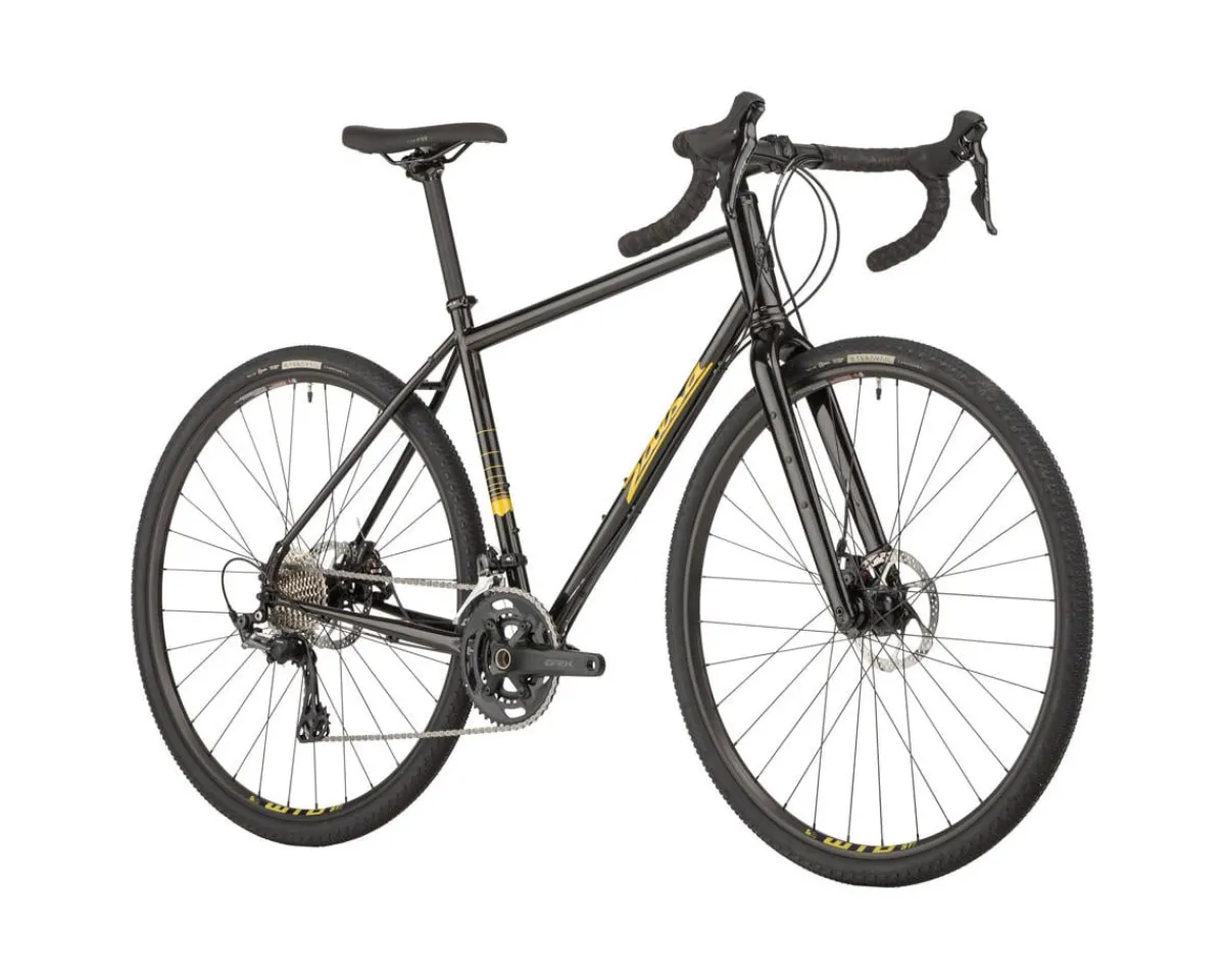 Salsa Gravel Bikes|Vaya GRX 600 Gravel/Touring Bike (Black) (54cm) (Steel) (700c)