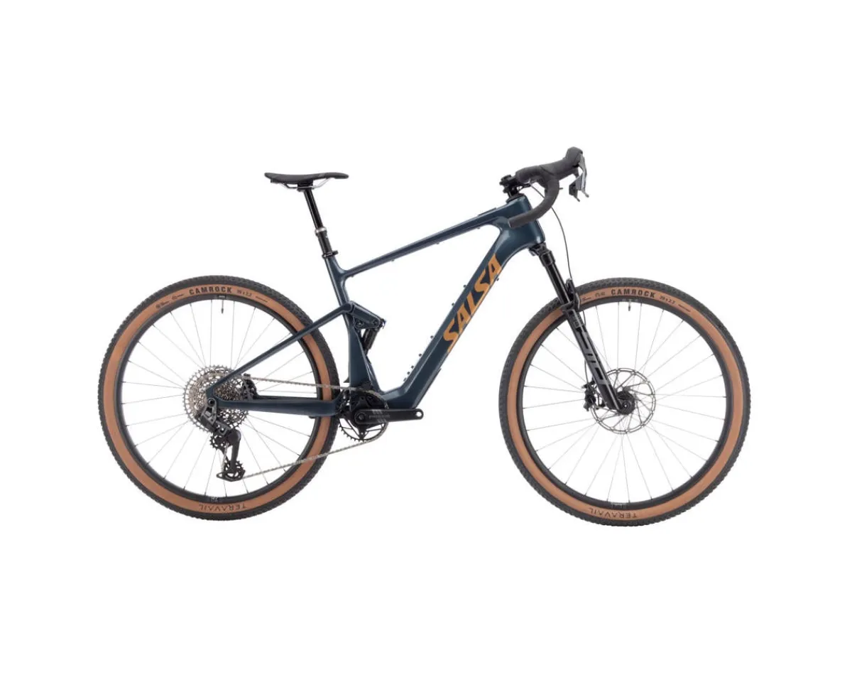 Salsa Gravel Bikes|E-Bikes|Wanderosa C Rival GX AXS Transmission (Charcoal) (M)