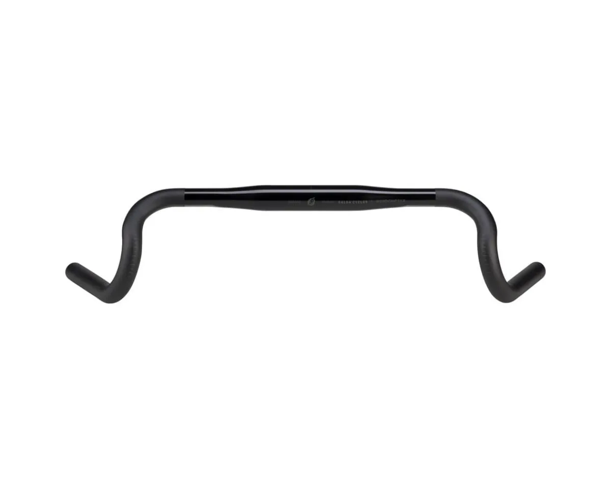 Salsa Handlebars|Woodchipper Deluxe Drop Handlebar (Black) (Aluminum) (31.8mm) (42cm)
