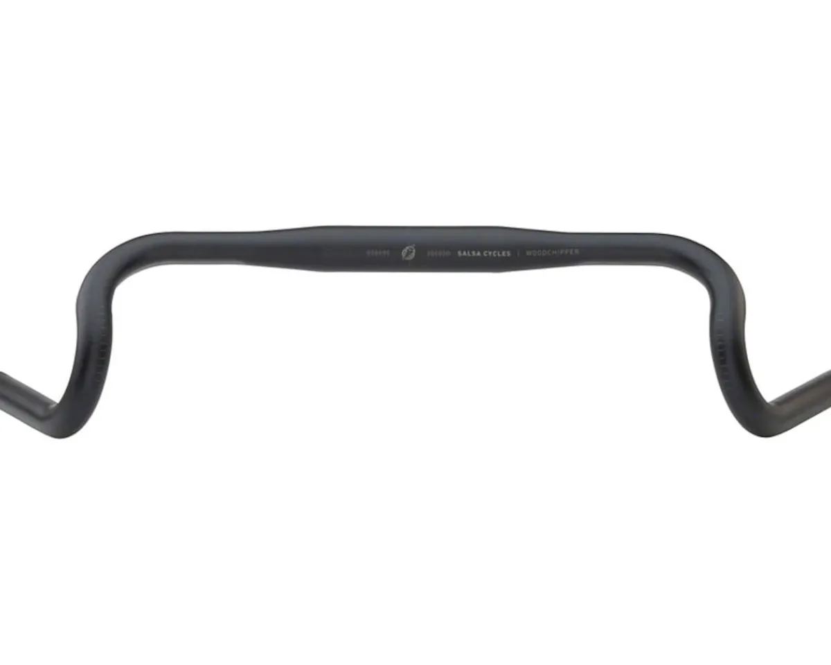 Salsa Handlebars|Woodchipper Drop Handlebar (Black) (Aluminum) (31.8mm) (42cm)