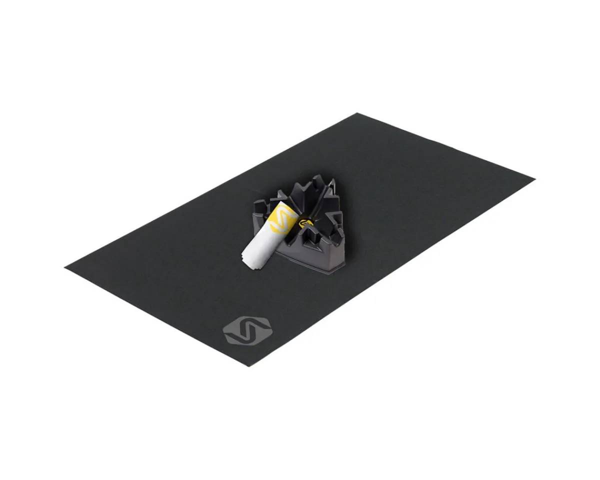 Saris Indoor Trainers|Complete Training Kit w/ Mat, Climbing Block and Towel