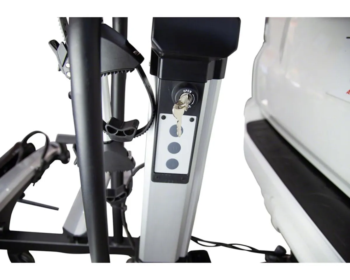 Saris Vehicle Bike Racks|Door County Electric Hitch Rack (Silver) (2 Bikes) (2" Receiver)