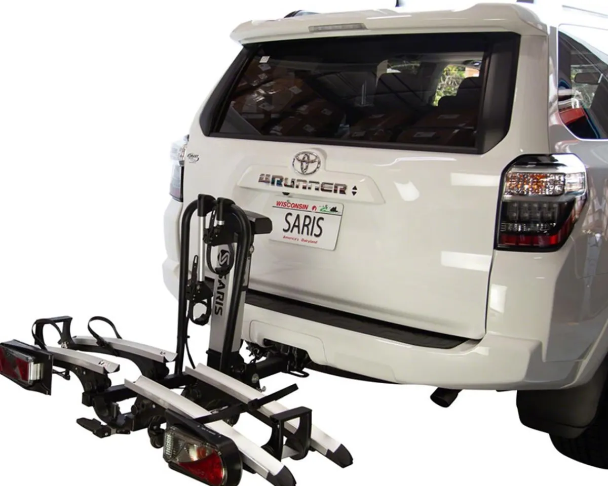 Saris Vehicle Bike Racks|Door County Electric Hitch Rack (Silver) (2 Bikes) (2" Receiver)