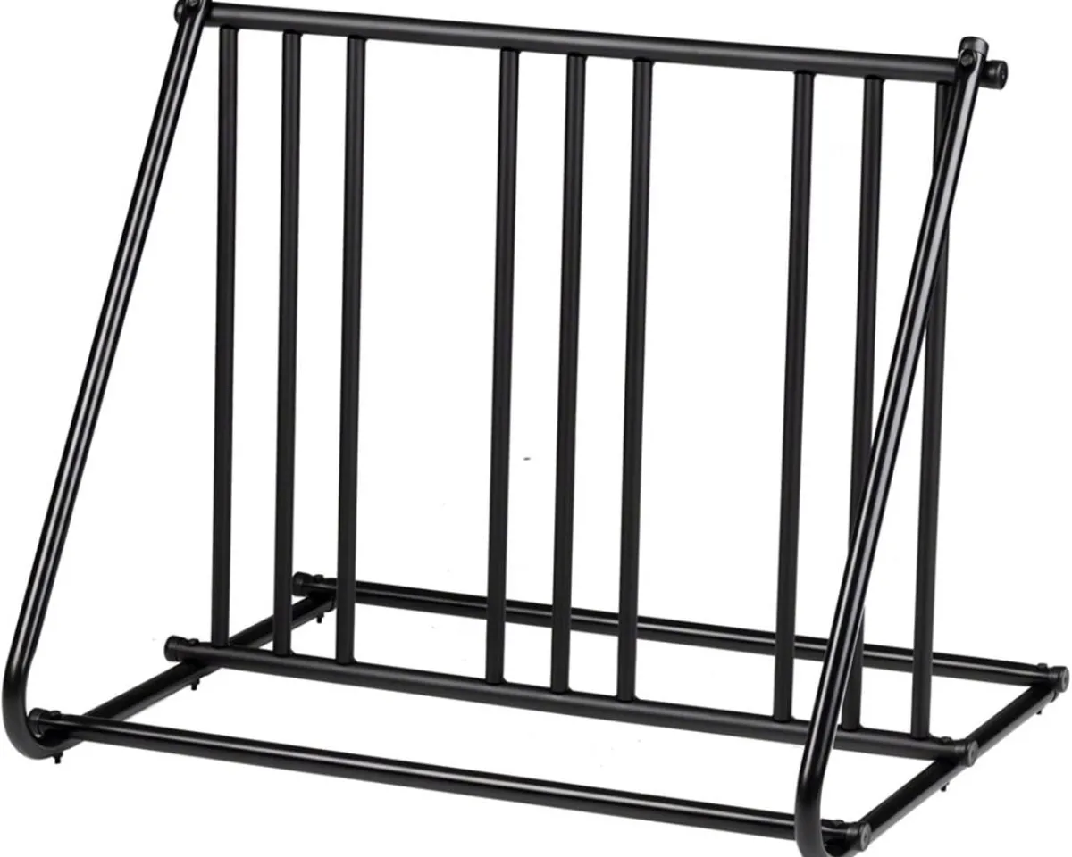 Saris Vehicle Bike Racks|Mighty Mite Parking Stand (Black) (6 Bikes)
