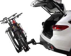 Saris Vehicle Bike Racks|Modular Hitch System Base (Black) (1+1 Bikes) (1.25 & 2" Receiver)