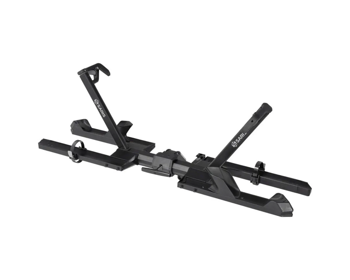 Saris Vehicle Bike Racks|Superclamp G4 Hitch Rack (Black) (2 Bikes) (1.25 & 2" Receiver)