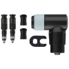 Schwalbe Tubeless Tire Tools|Tubeless Accessories|Clik Conversion Kit For Presta Valves w/ Clik Floor Pump Head (Black) (Pair)