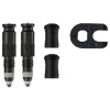Schwalbe Tubeless Tire Tools|Tubeless Accessories|Clik Conversion Kit For Presta Valves (Black) (Pair)