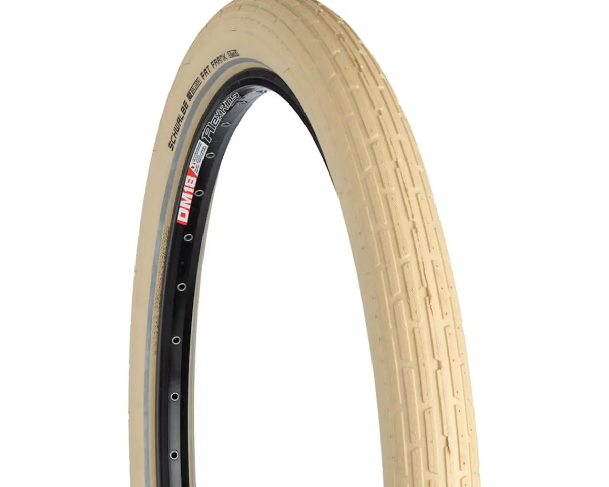 Schwalbe Tires|Fat Frank Urban Cruiser Tire (Creme/Reflex) (26") (2.35") (Wire) (SBC/K-Guard)