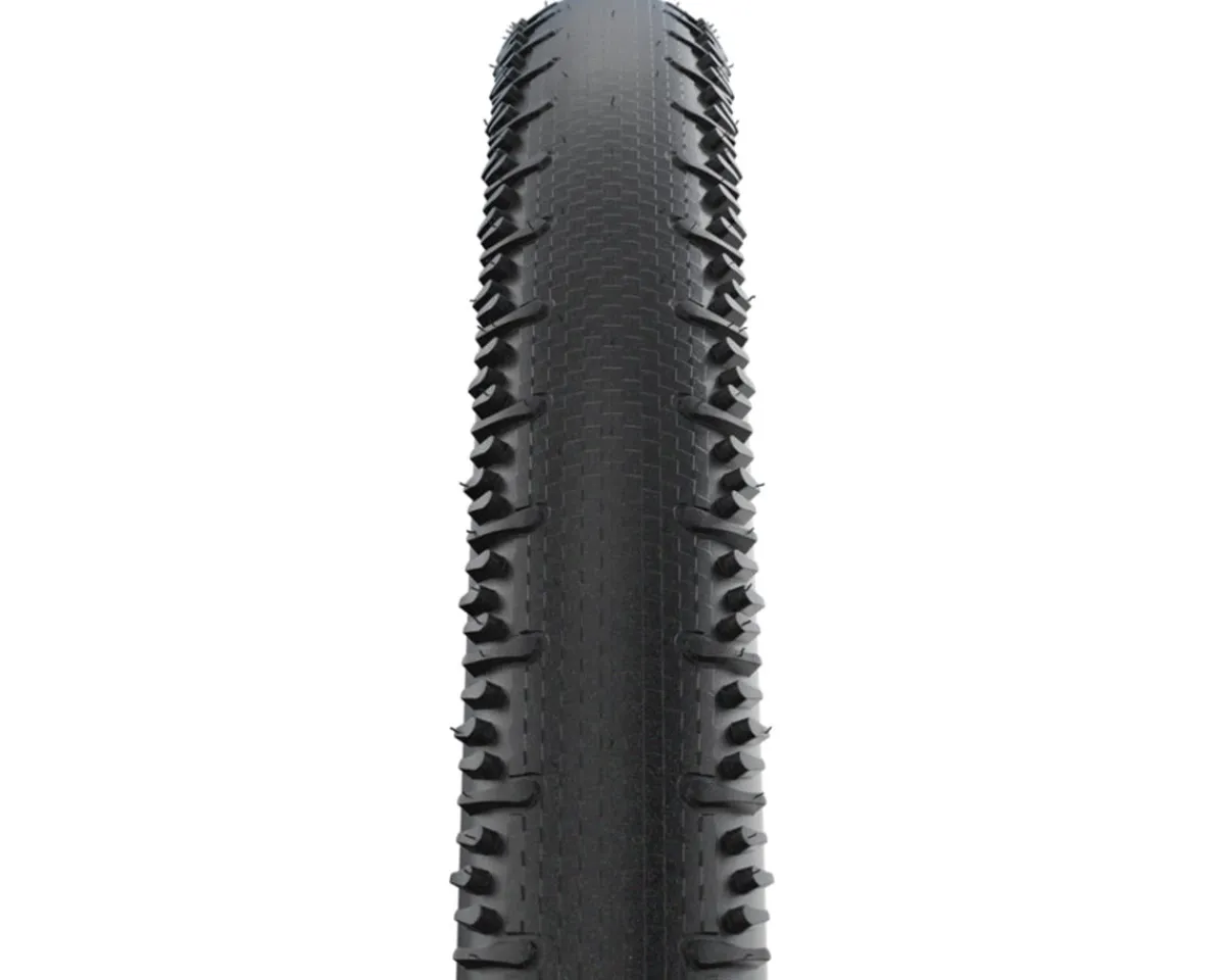 Schwalbe E-Bike Parts|Tires|G-One RS Tubeless Gravel Tire (Black) (700c) (50mm) (Addix Green/Race Guard)