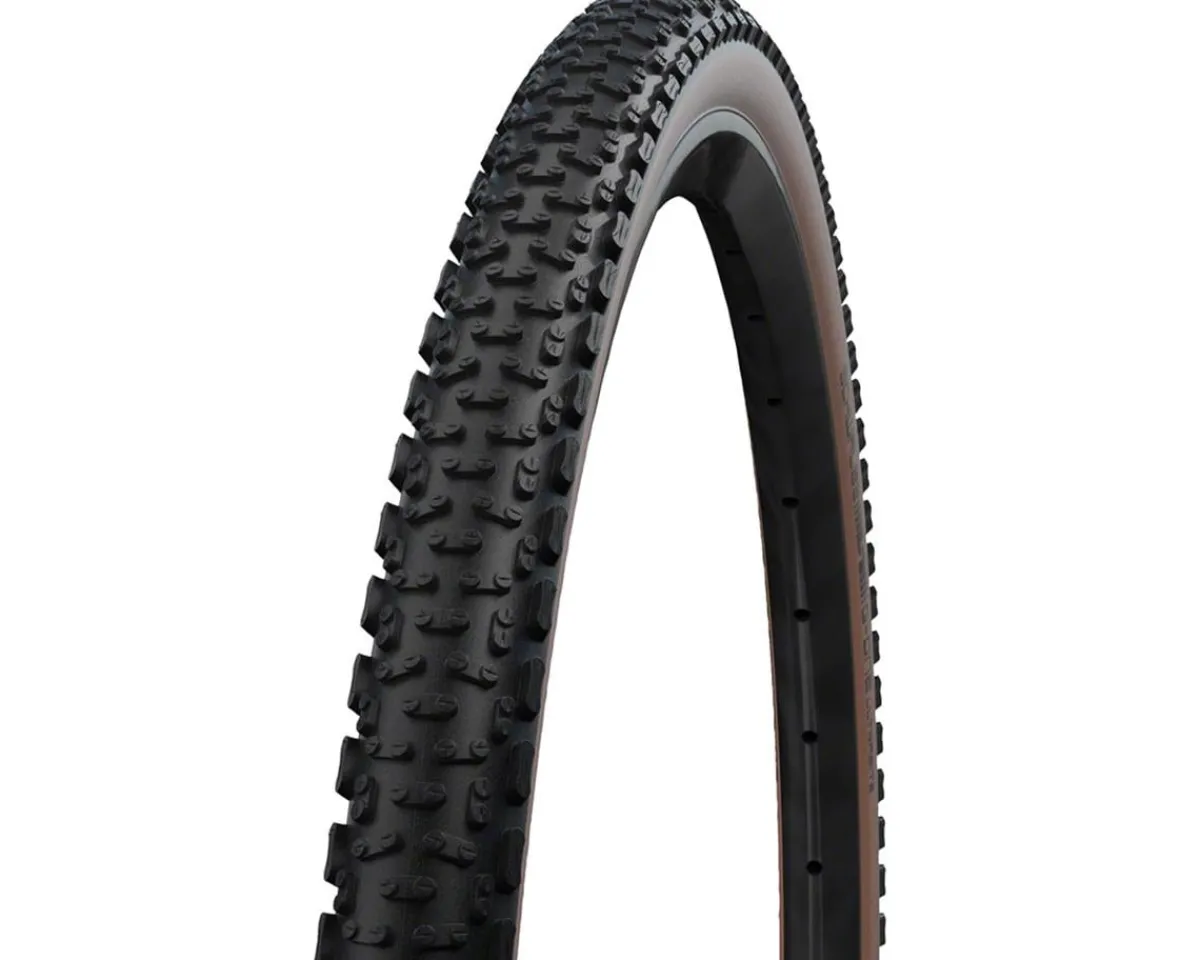 Schwalbe Tires|G-One Ultrabite Tubeless Gravel Tire (Bronze Sidewall) (700c) (40mm) (Addix/RaceGuard) (Performance Line)
