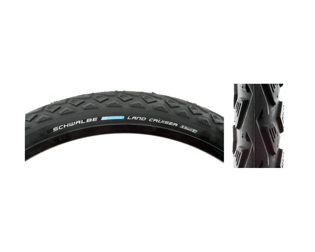Schwalbe Tires|Land Cruiser Tire (Black) (26") (1.75") (Wire Bead) (SBC/K-Guard)