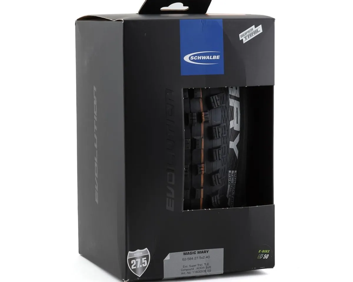 Schwalbe Tires|Magic Mary Tubeless Tire (Black) (27.5") (2.4") (Soft/Super Trail)