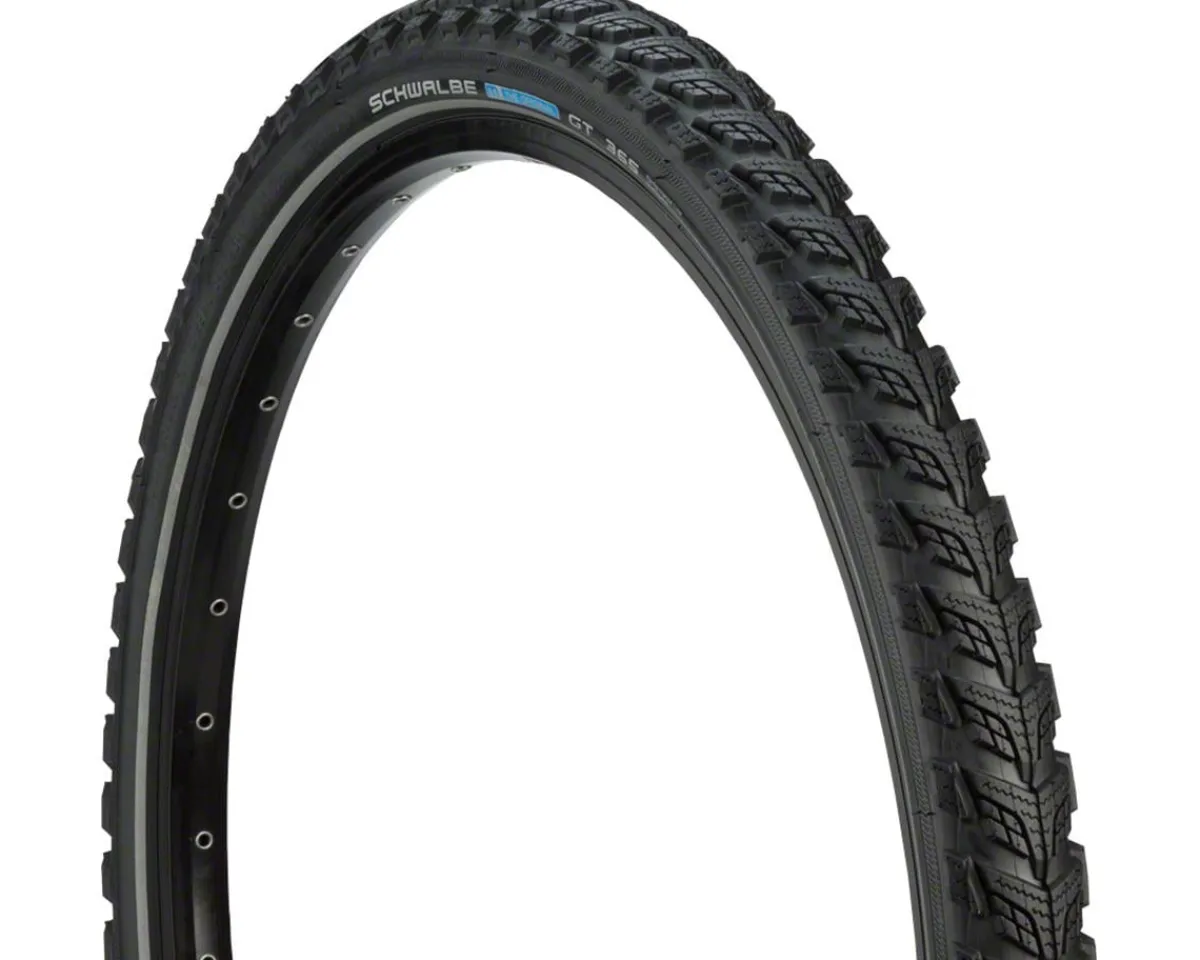 Schwalbe E-Bike Parts|Tires|Marathon GT 365 FourSeason Tire (Black) (700c) (35mm) (Wire) (Addix 4Seaon/Dual Guard)