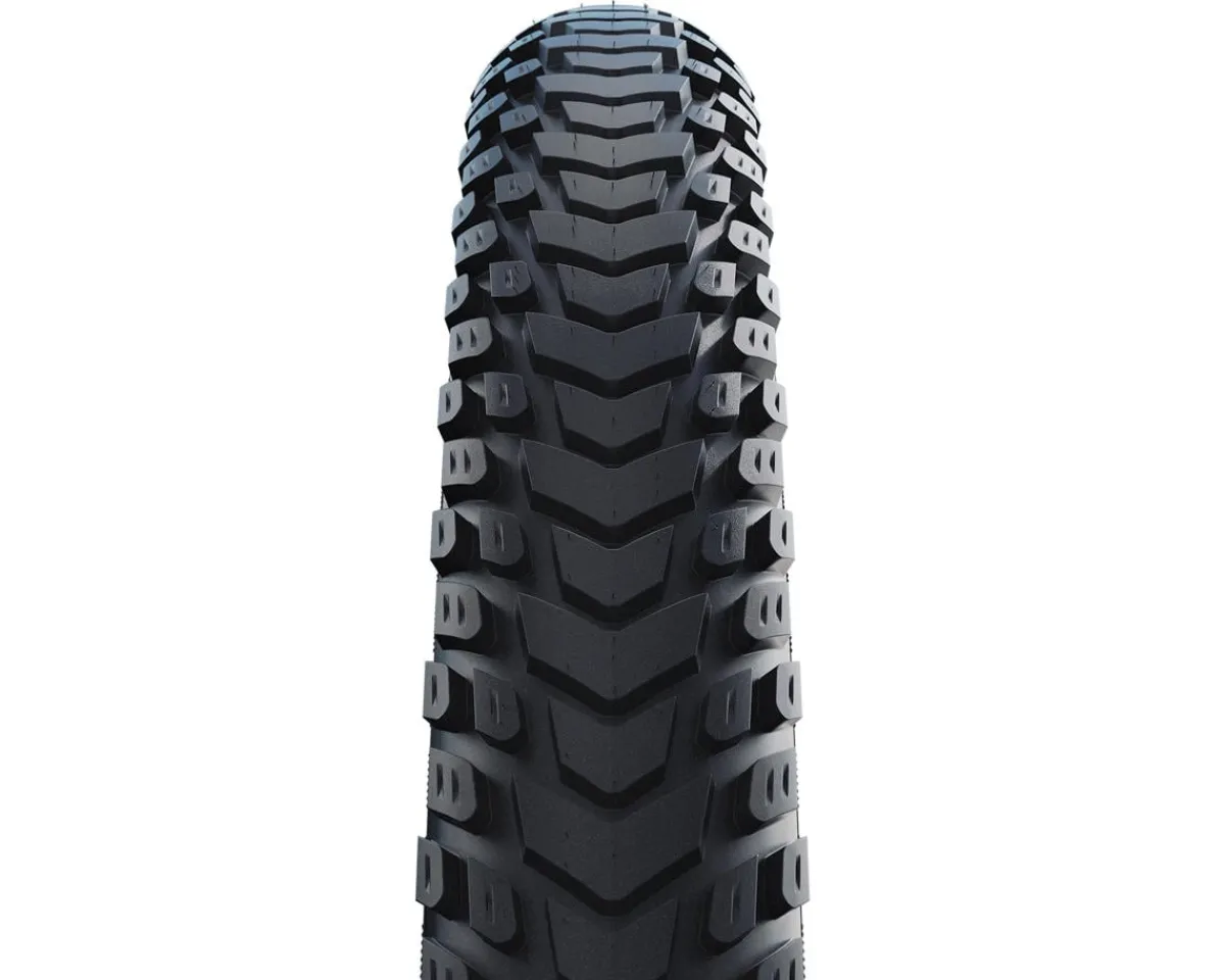 Schwalbe E-Bike Parts|Tires|Marathon Mondial Touring Tire (Black/Reflex) (700c) (47mm) (Wire) (RaceGuard/Addix Green)