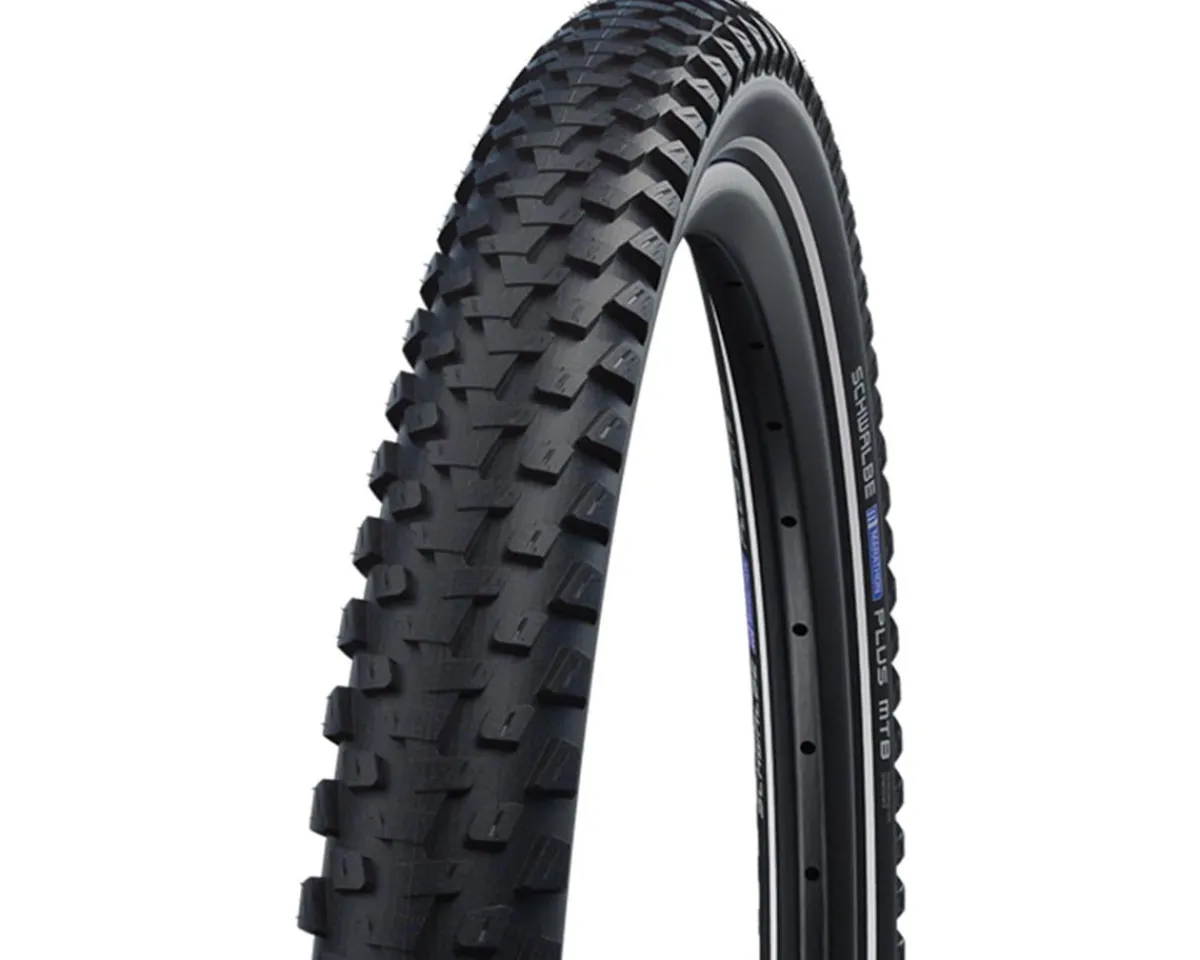 Schwalbe E-Bike Parts|Tires|Marathon Plus MTB Tire (Black/Reflective) (29") (2.1") (Wire Bead) (Addix/SmartGuard) (E50)