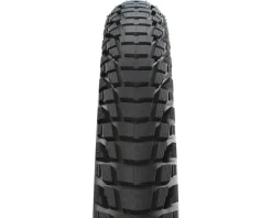 Schwalbe E-Bike Parts|Tires|Marathon Plus Tour Tire (Black/Reflex) (700c) (38mm) (Wire) (Addix Green/SmartGuard)