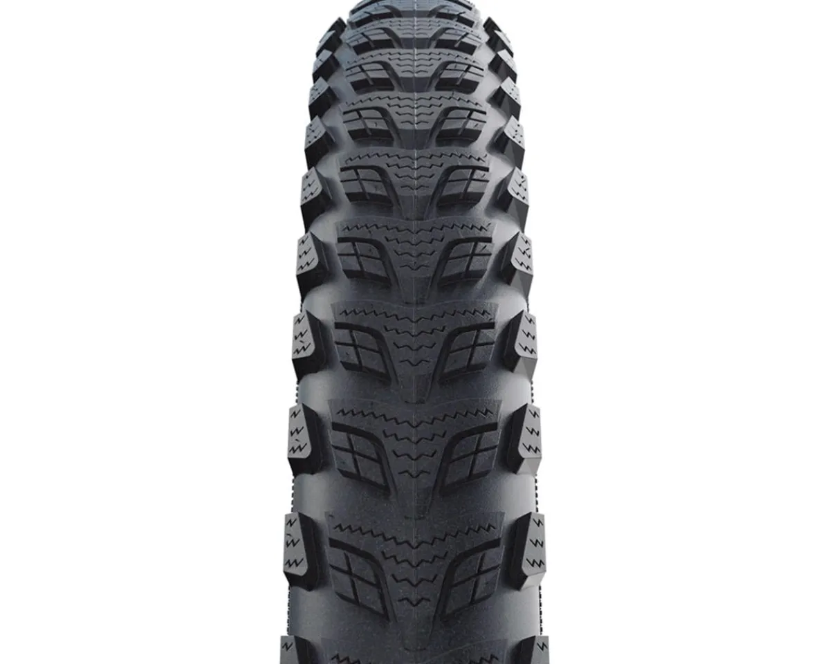 Schwalbe E-Bike Parts|Marathon 365 Tire (Black/Reflective) (Wire Bead) (26") (2.0") (Addix 365/GreenGuard) (E50)