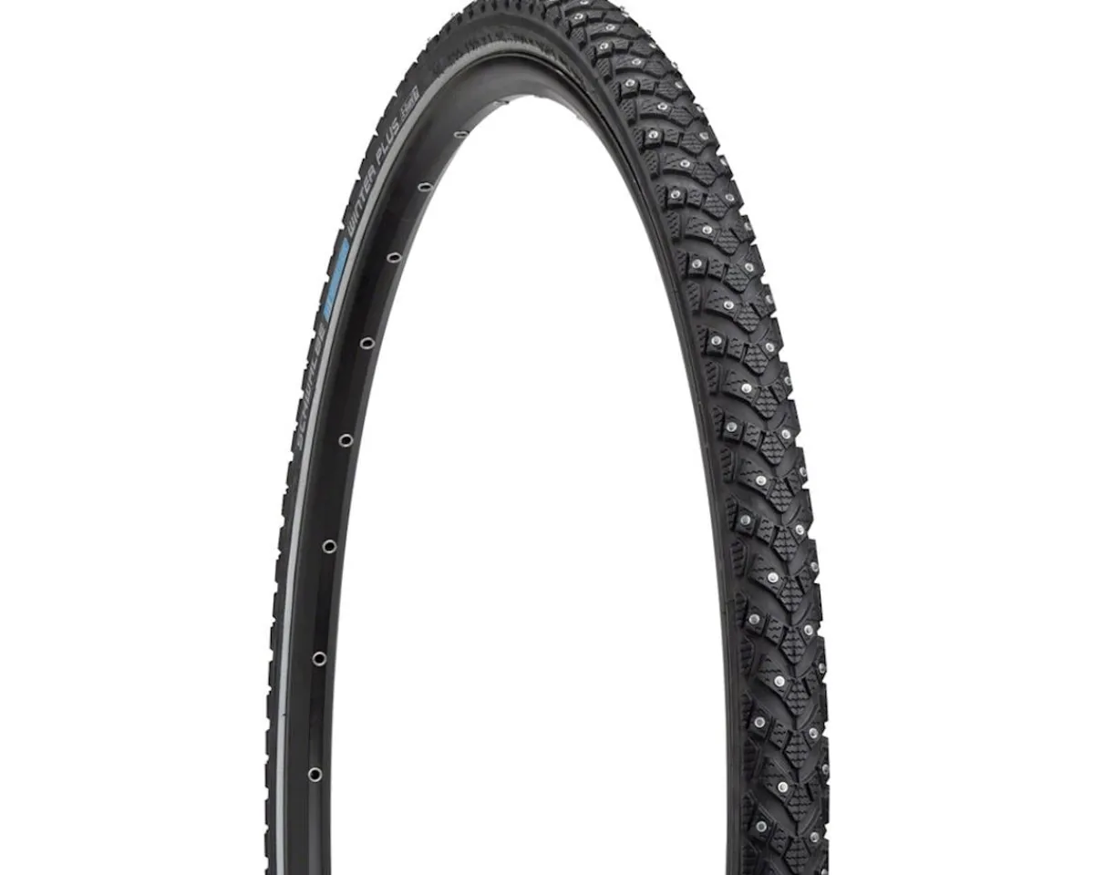 Schwalbe E-Bike Parts|Tires|Marathon Winter Plus Steel Studded Tire (Black) (700c) (35mm) (Wire) (SmartGuard)