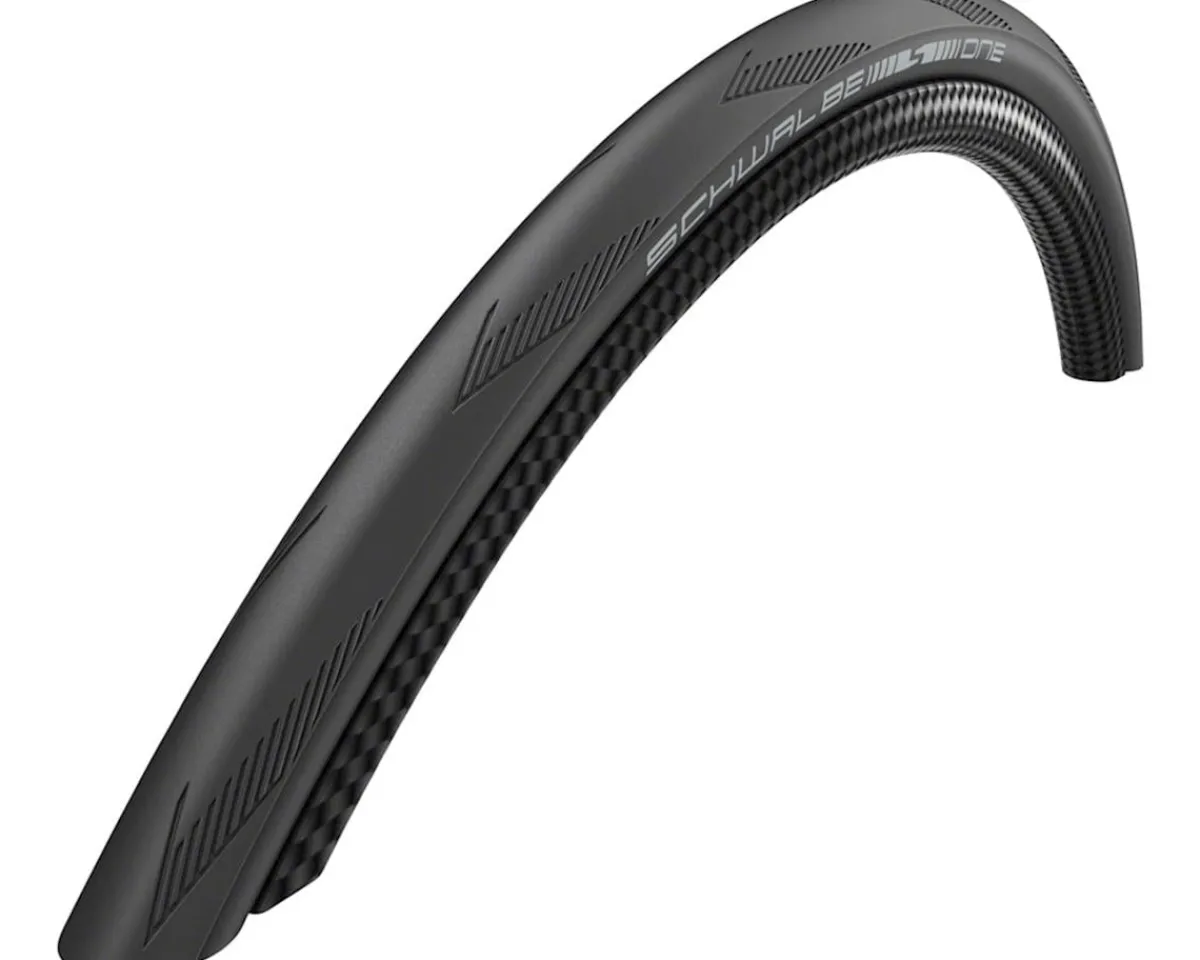 Schwalbe E-Bike Parts|Tires|One Road Tire (Black) (700c) (25mm) (Folding) (Addix) (Performance Line)