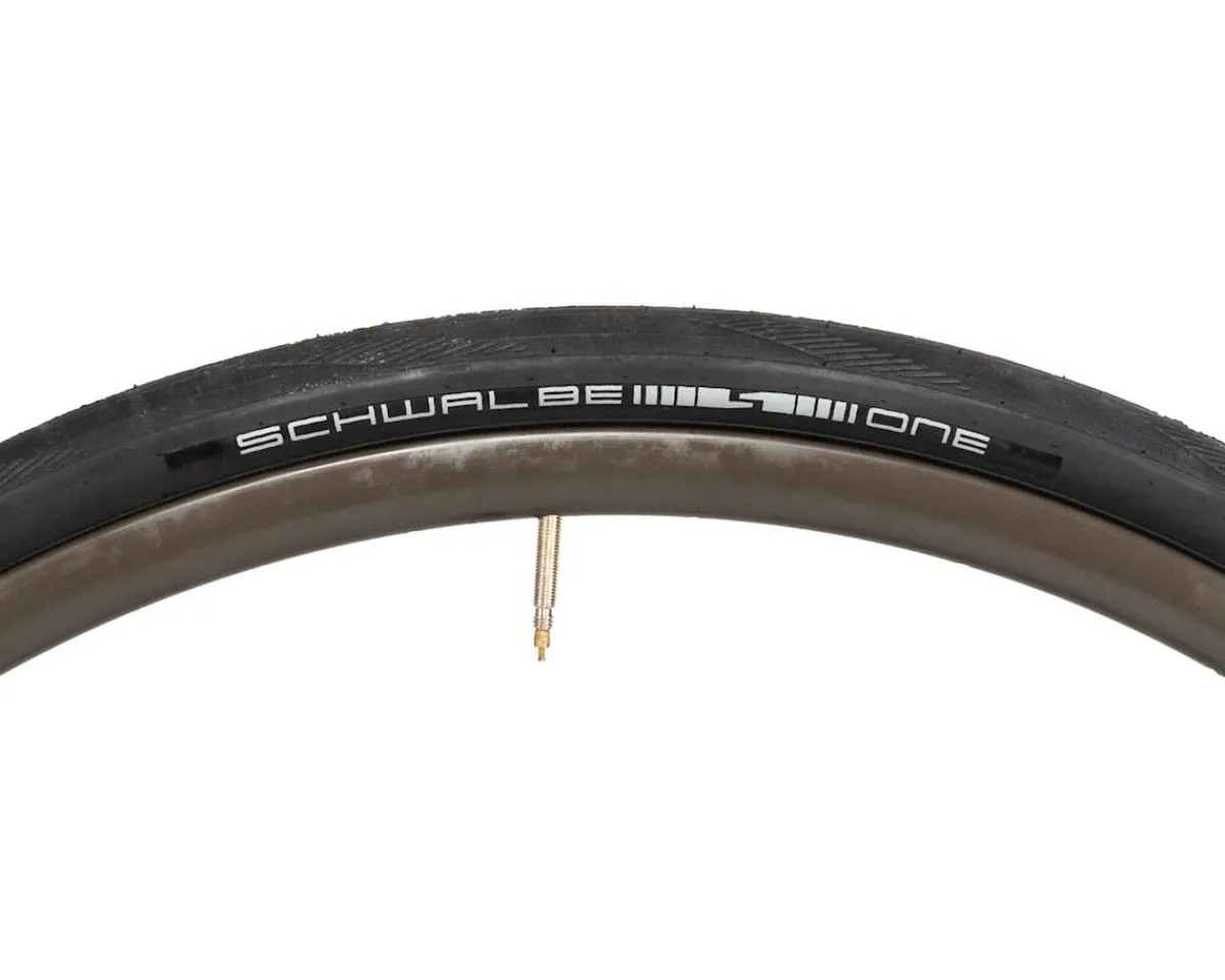 Schwalbe Tires|One Tubeless Road Tire (Black) (700c) (30mm) (Addix/RaceGuard) (Performance Line)