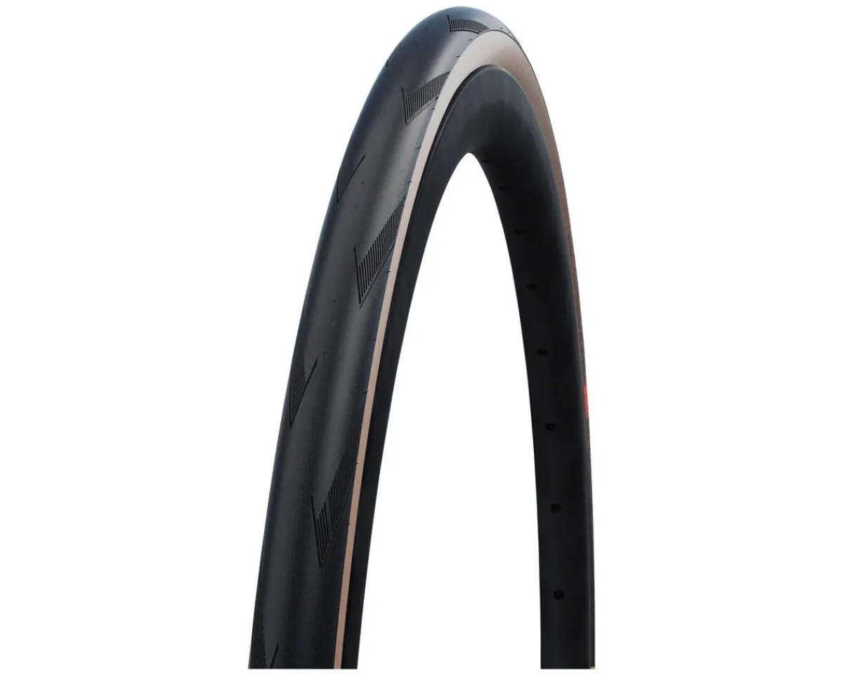 Schwalbe E-Bike Parts|Tires|Pro One Tubeless Road Tire (Black/Transparent) (700c) (30mm) (Super Race/V-Guard)