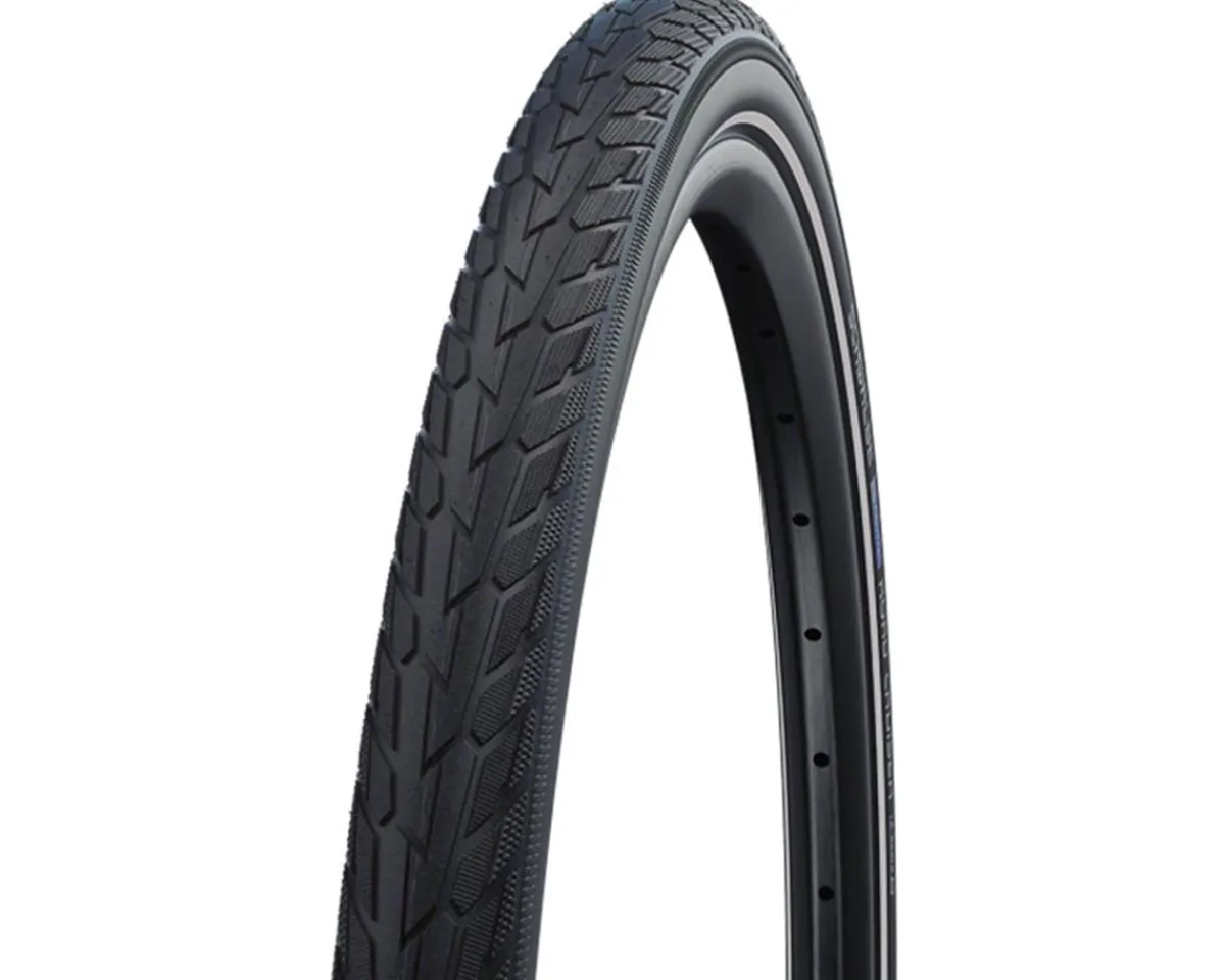 Schwalbe Tires|Road Cruiser Tire (Black) (700c) (32mm) (Wire Bead) (Green/K-Guard)