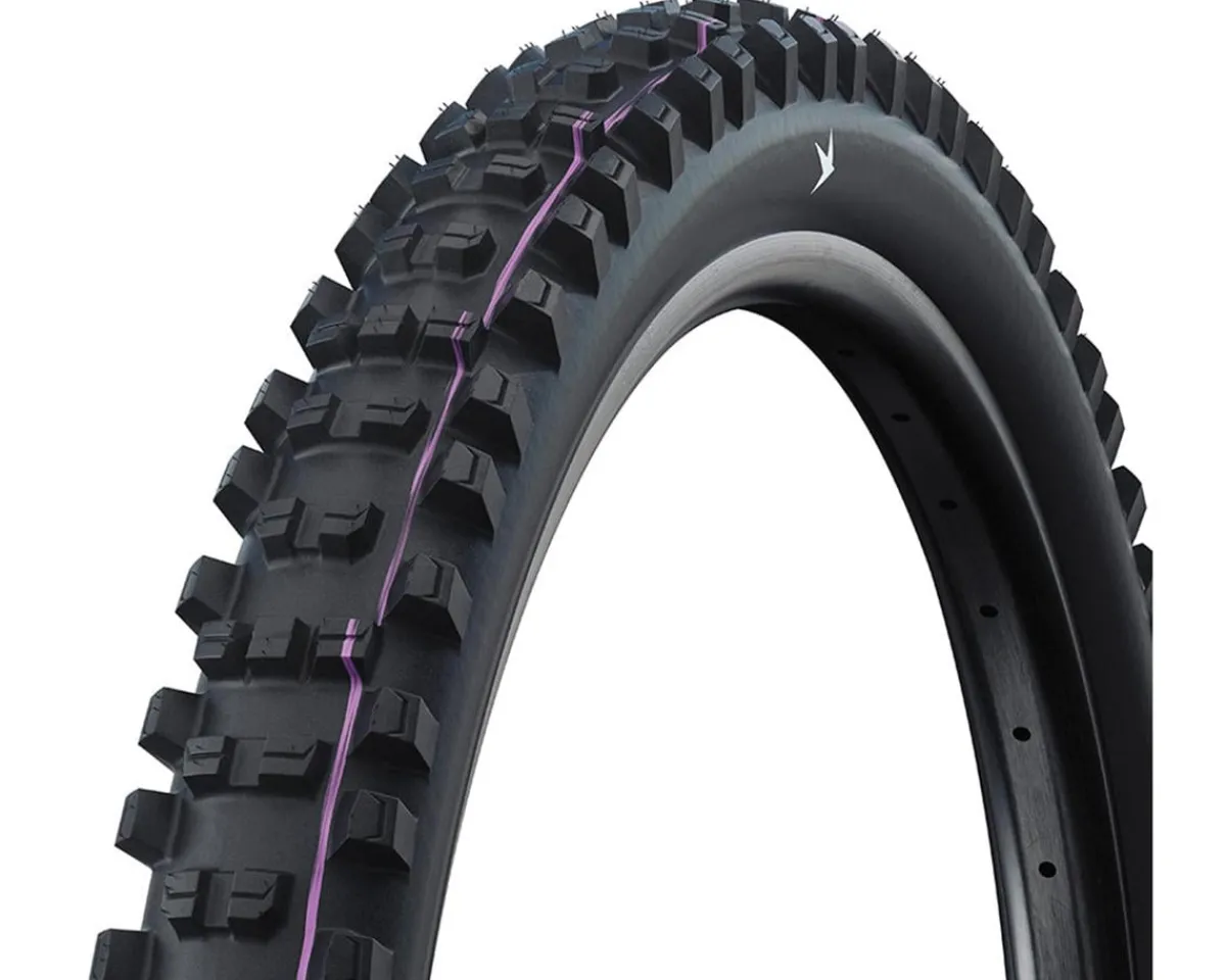 Schwalbe E-Bike Parts|Tires|Shredda Rear eMTB Tubeless Mountain Tire (Black) (27.5") (2.5") (Ultra Soft/Gravity PRO) (Radial)