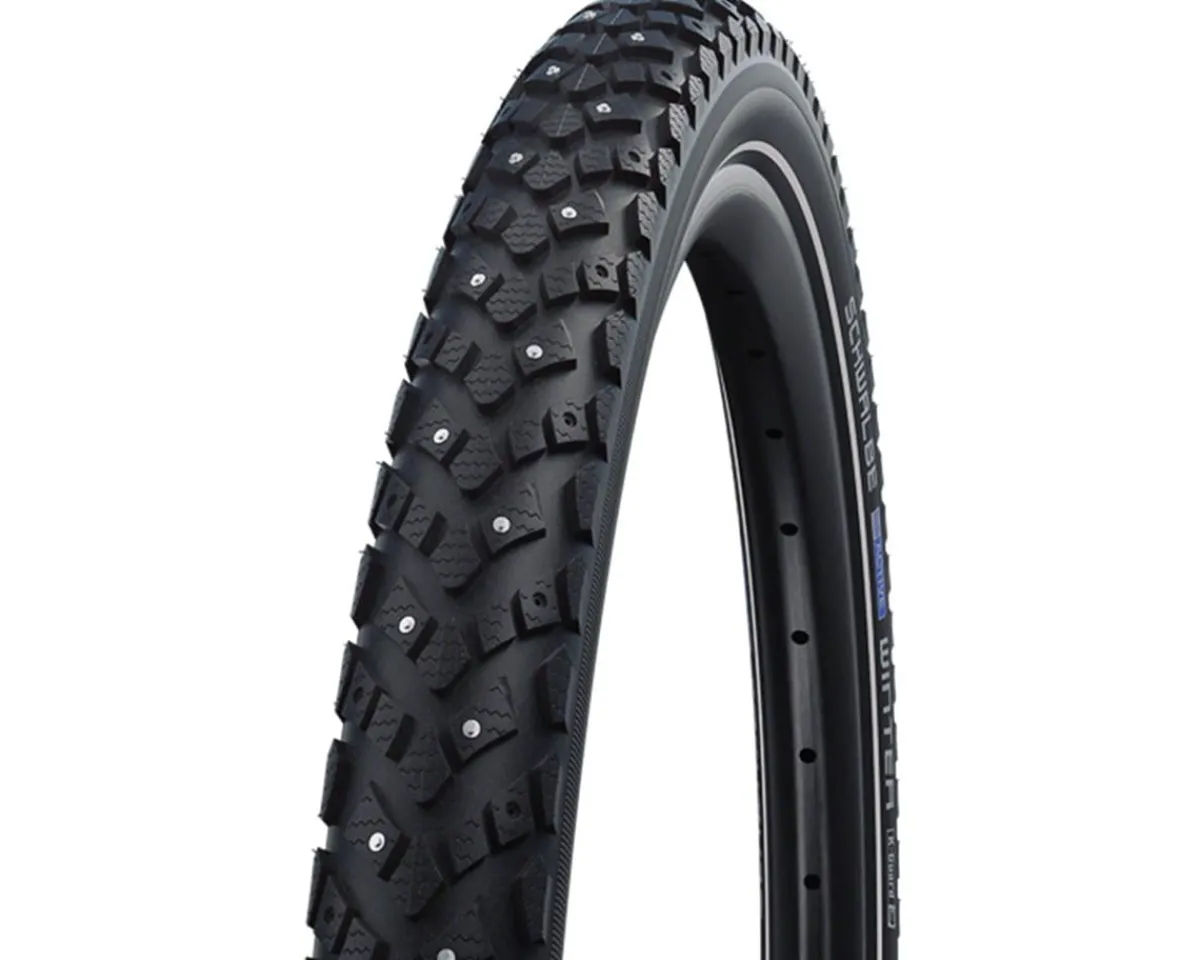 Schwalbe Tires|Winter Ice Spike Tire (Black/Reflex) (700c) (30mm) (Wire Bead) (K-Guard)