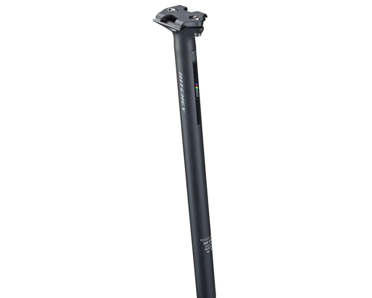 Ritchey Seatposts & Clamps|SCRATCH & DENT: WCS Zero Seatpost (Black) (30.9mm) (400mm) (0mm Offset)