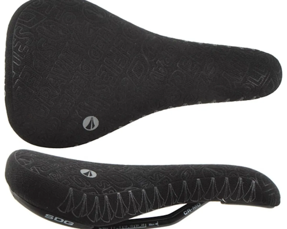 SDG Saddles & Seats|Apollo Saddle (Black) (Chromoly Rails) (134mm)