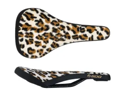 SDG Saddles & Seats|Bel-Air V3 Animal Throwback Saddle (Leopard Print) (140mm) (Lux Alloy Rails)