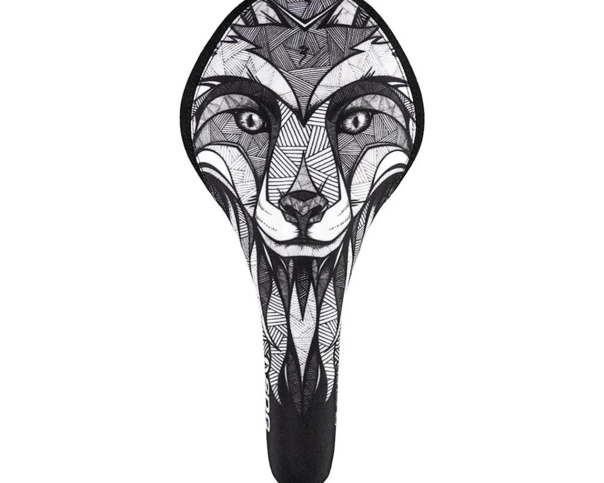SDG Saddles & Seats|"Chepi" Duster P MTN Saddle (Black/White Fox) (Titanium Rails) (140mm)